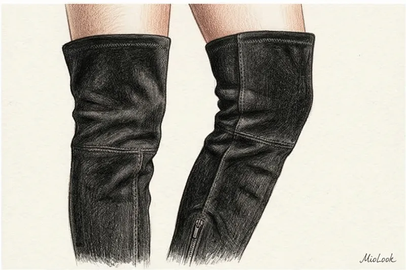 Over-the-knee boots: what they are, types, and what to wear them with