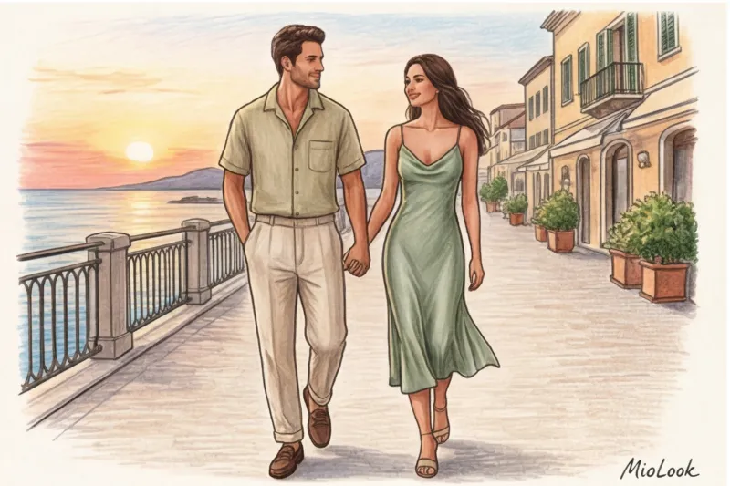 Парные образы для отпуска и моря: собираем чемодан на двоих - 7