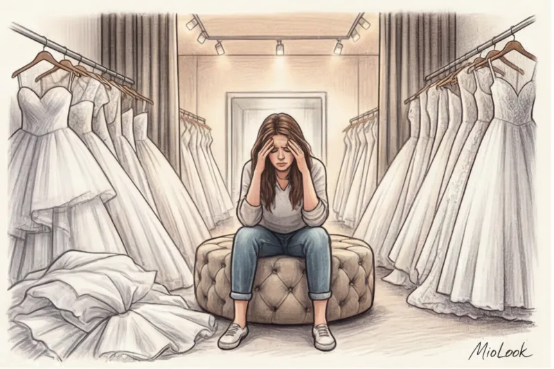 How to choose a wedding dress based on your body shape using AI