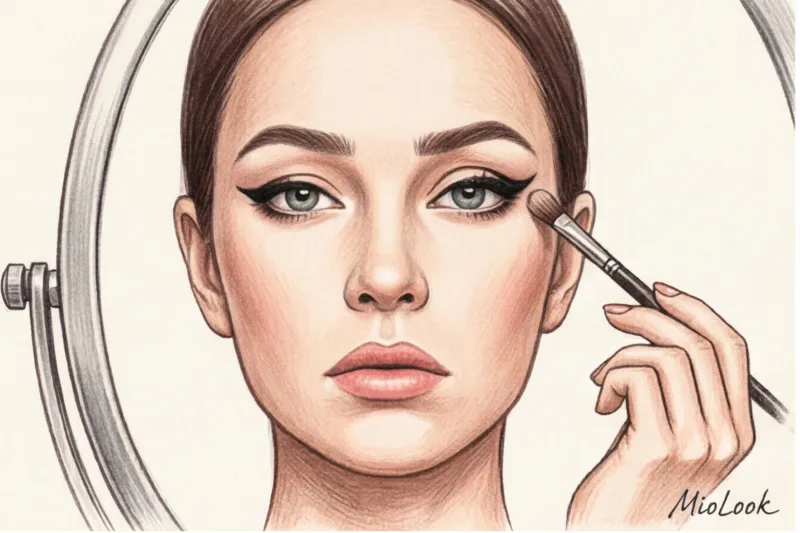 Evening Makeup for Drooping Eyelids: Secrets and Techniques
