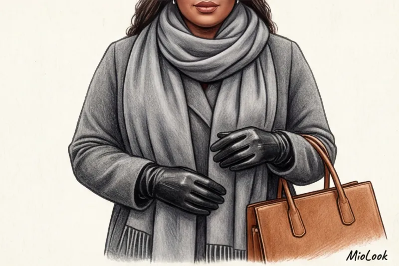 Зимняя мода для полных: как стильно одеваться девушкам plus size - 5