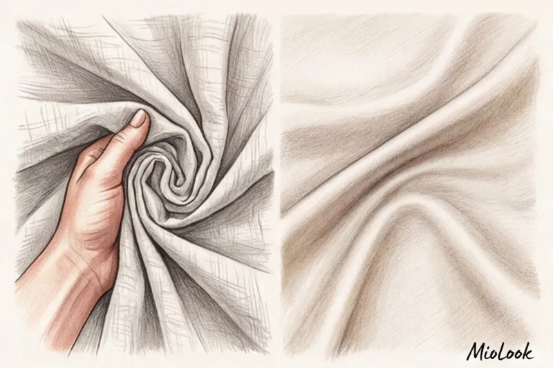 Принты и ткани по Кибби: от жесткого твида до летящего шелка - 5