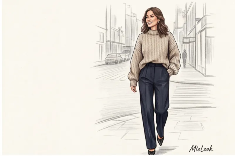 Как носить оверсайз невысоким девушкам и не казаться ниже - 3