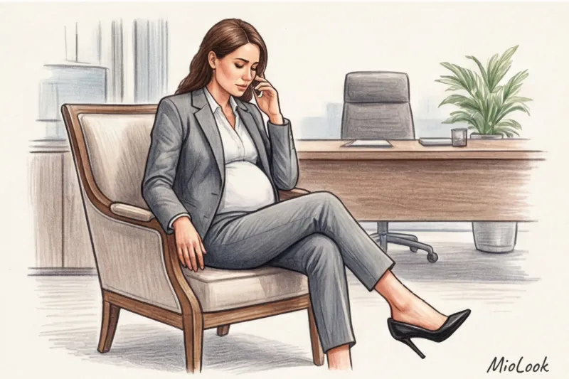 Обувь в офис для беременных: стиль и комфорт при отеках - 8