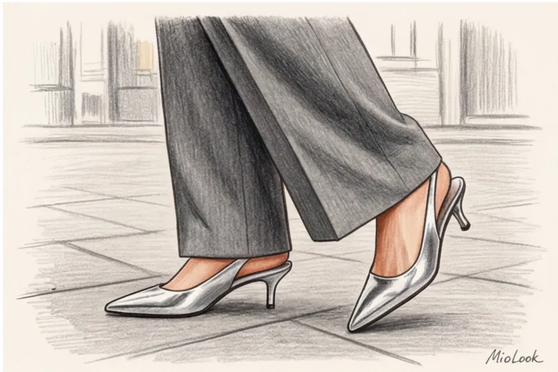 Фактуры и цвета: металлик, леопард, лак и замша в обуви - 9