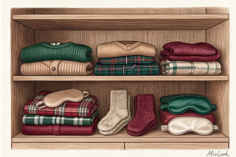 Уютный Новый год: выбираем праздничные пижамы и свитера для Family Look - 6