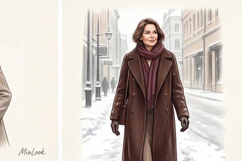 Осенне-зимний гардероб для женщины 40 лет: уют и элегантность - 3