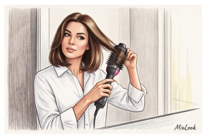 Укладання волосся феном щіткою: інструкція для новачків