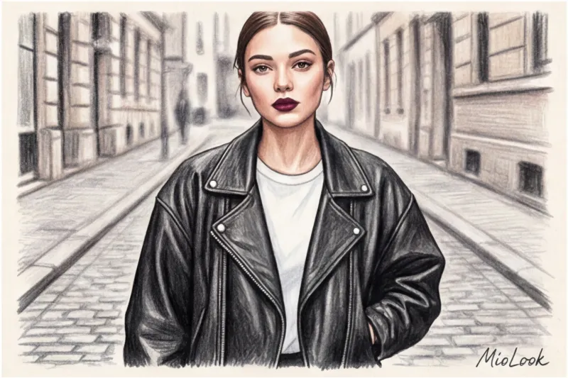 Дерзкий макияж под косуху и стиль гранж: смоки-айс и темные губы - 5