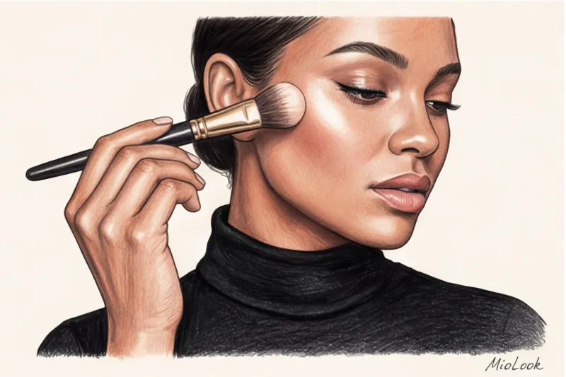 Макияж к черному платью: от классических стрелок до ярких акцентов - 7