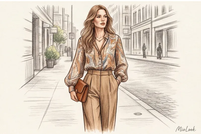 Мода 70-х: стиль бохо, брюки-клеш и замша в актуальных образах - 8