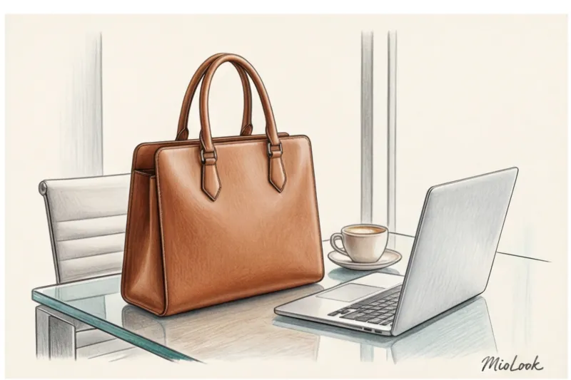 Women's laptop bag: stylish and businesslike