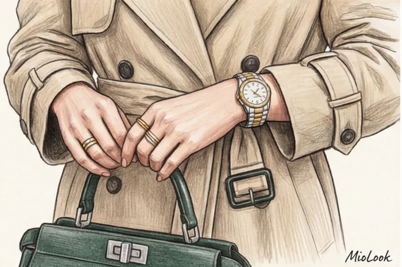 Должна ли фурнитура на сумке совпадать с цветом ваших украшений? - 4