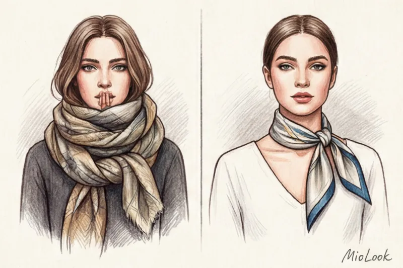 Шелковые платки: 10 стильных способов завязать аксессуар - 5