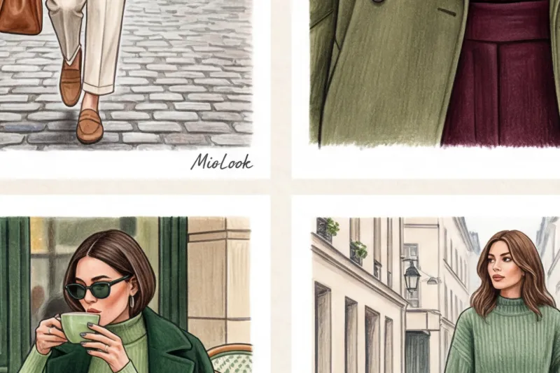 С чем сочетается зеленый цвет в одежде: от изумрудного до хаки - 5