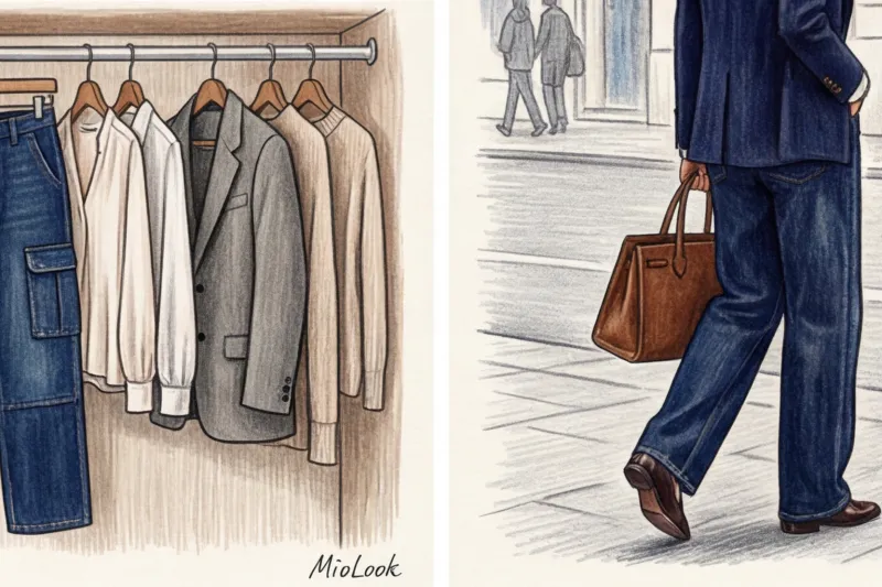 Джинсы бэгги и карго: как внедрить расслабленный деним в свой стиль - 8