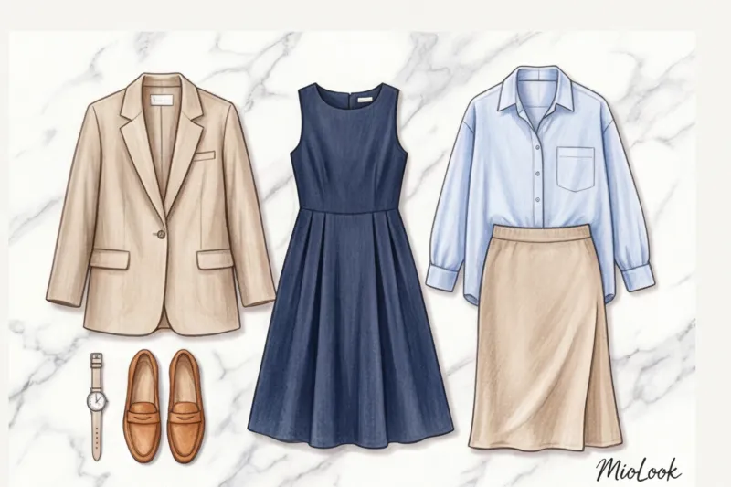 Летний деловой гардероб для беременных: как стильно одеваться в жару - 3