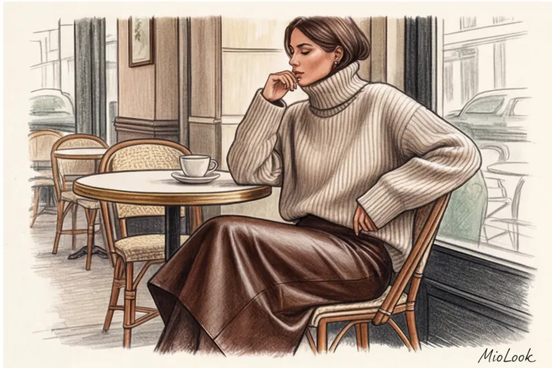 Как носить юбку-карандаш в 2024 году и не выглядеть скучно - 9