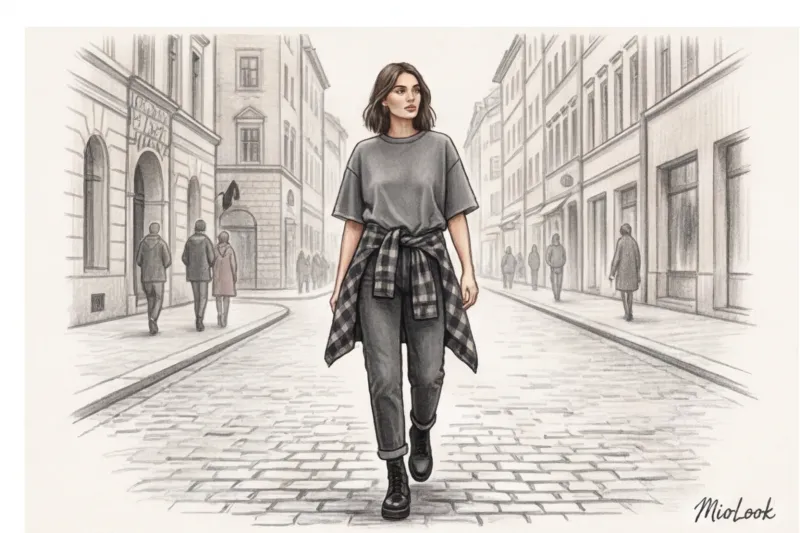 Как собрать капсульный гардероб в стиле гранж