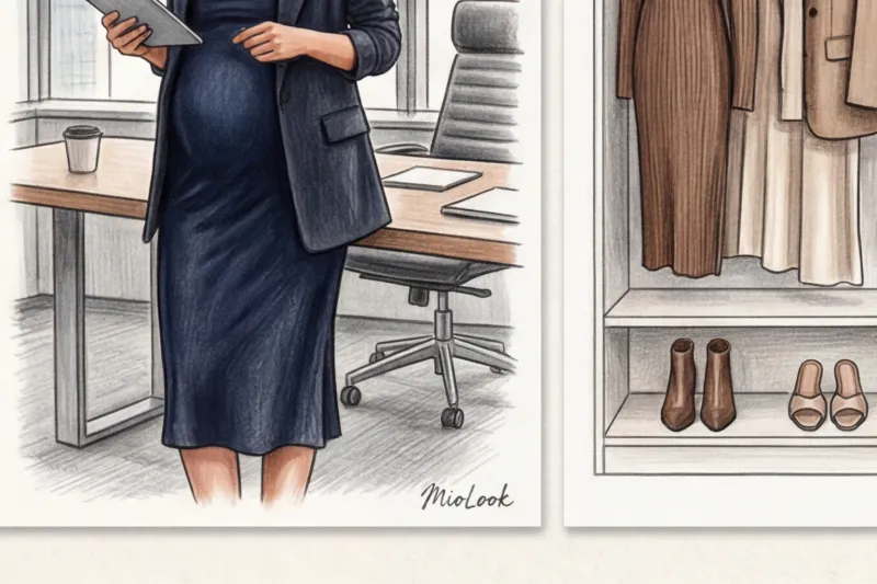 Максимальный комфорт: что носить в 3-м триместре беременности - 8