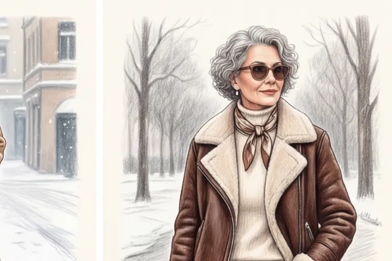 Зимняя верхняя одежда для женщин старше 50: от пуховиков до пальто - 3