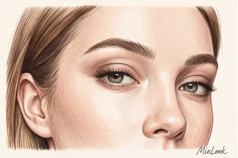 Everyday makeup for drooping eyelids in 5 minutes