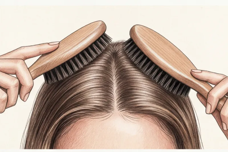 Прически в стиле Clean Girl: гладкий пучок и идеальные локоны - 2