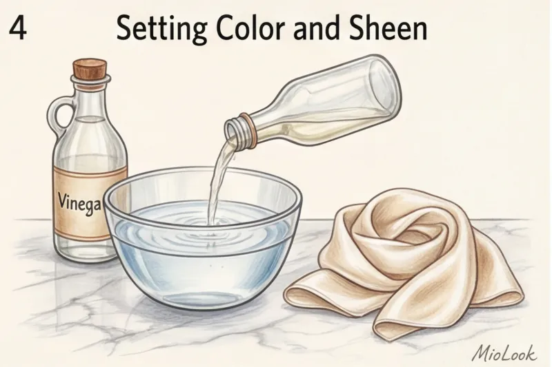 Как правильно стирать натуральный шелк, чтобы он не сел и не потерял блеск - 4