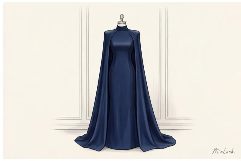 Вечерняя скромная мода: элегантные закрытые образы для торжеств - 3