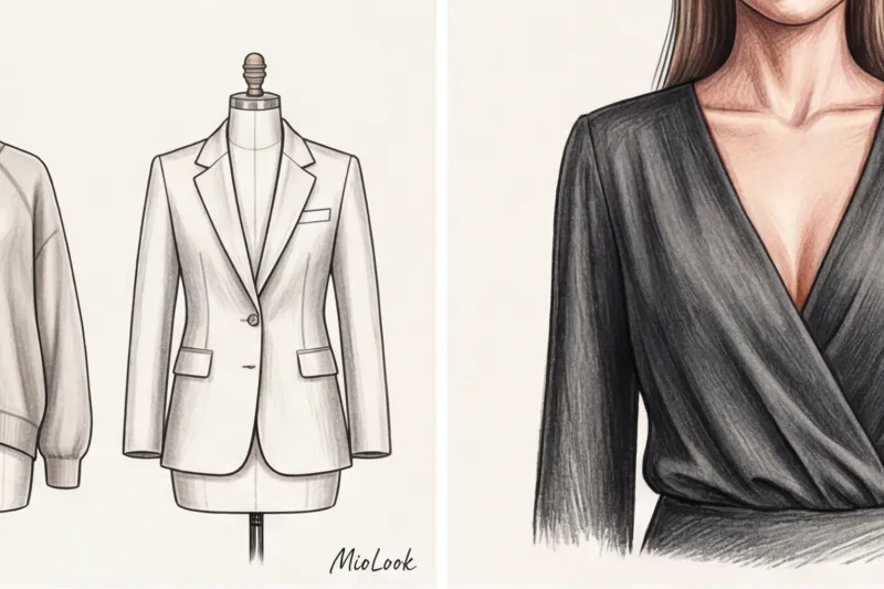 Базовый гардероб для фигуры «перевернутый треугольник»: сужаем плечи - 2