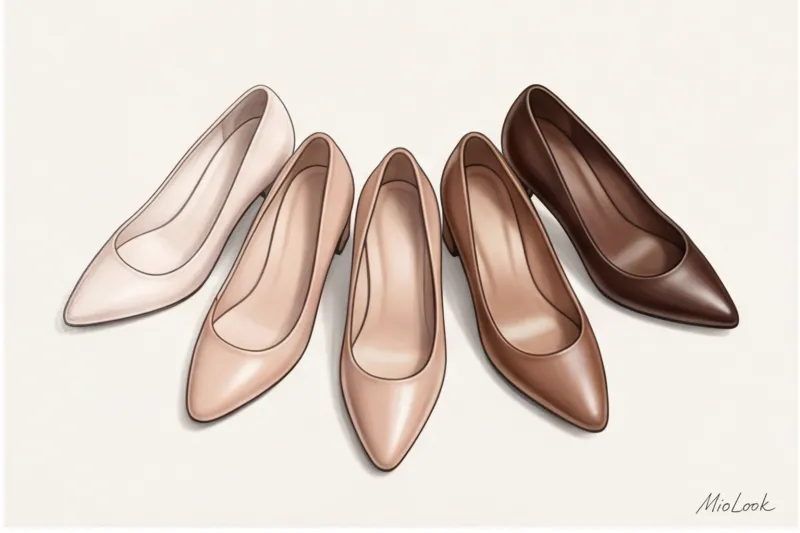 Идеальные туфли-лодочки: высота каблука, цвет и форма мыса - 3