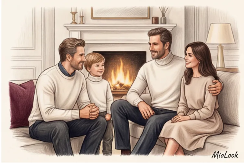 Праздничный Family Look: Образы для Нового года, свадеб и торжеств - 3