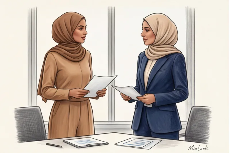 Цветовая палитра деловой мусульманки: допустимые оттенки и принты - 4