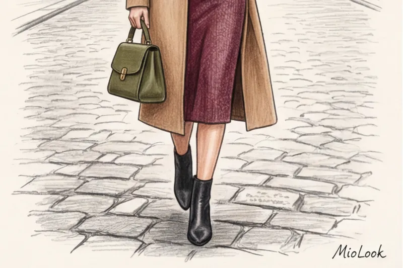 С чем сочетать цвет ремня: обувь, сумка или одежда? - 4