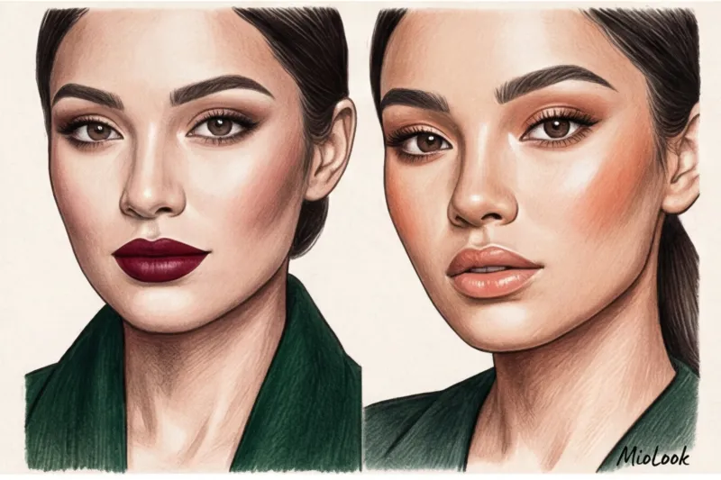 Макияж под зеленое и изумрудное платье: подчеркиваем цвет наряда - 8