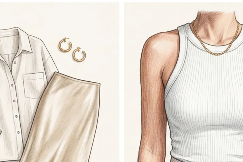 Летний гардероб Clean Girl: лен, шелк и базовые топы - 2