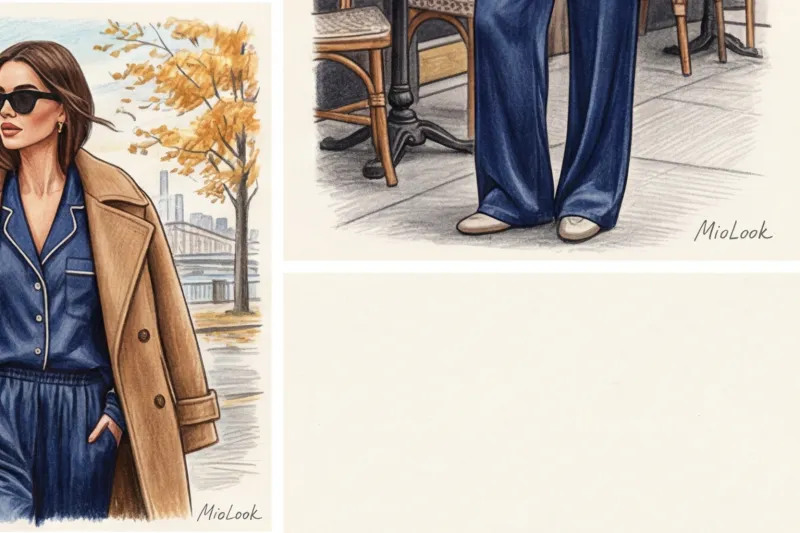 Костюмы в пижамном стиле: как носить в городе и не выглядеть по-домашнему - 6