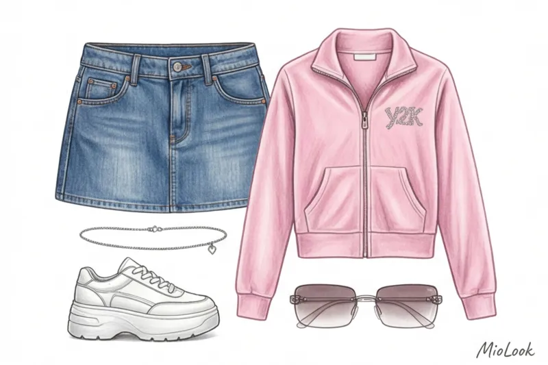 Эстетика Y2K: как носить тренды 2000-х сегодня и не выглядеть старомодно - 2