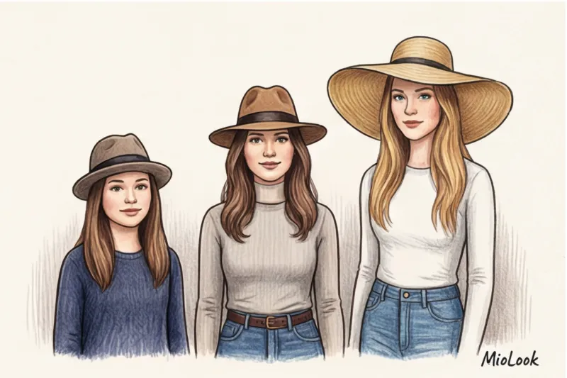 Головные уборы и пропорции: как выбрать шляпу или шапку по росту - 7