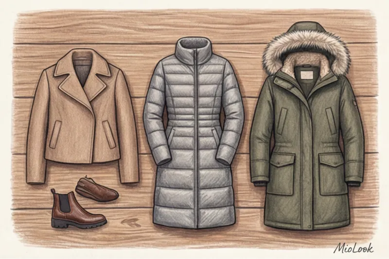Зимняя капсула верхней одежды: что носить в морозы - 2