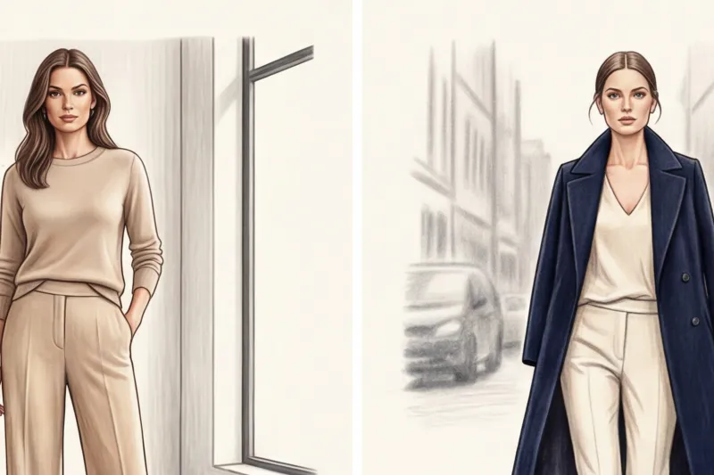 Какие цвета стройнят: визуальные иллюзии в одежде - 2