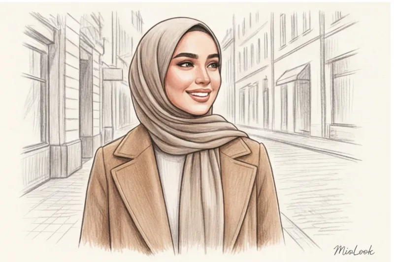 Как сочетать цвет хиджаба с одеждой: правила гармоничного образа - 7