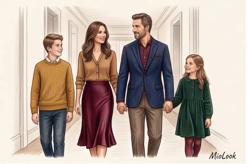 Праздничный Family Look: Образы для Нового года, свадеб и торжеств - 1