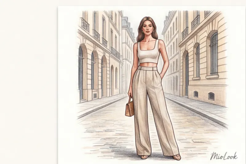 How to Wear a Crop Top in Summer: High-Waisted Ideas