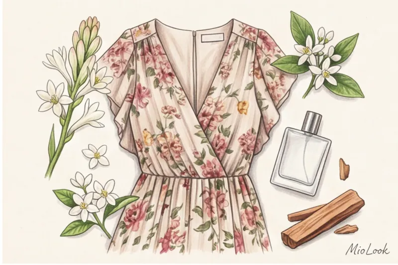 Бохо и романтика: как сочетать цветочные ароматы с летящими платьями - 3
