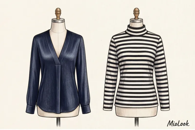 Как визуально сузить широкие плечи: подбираем правильный верх - 2