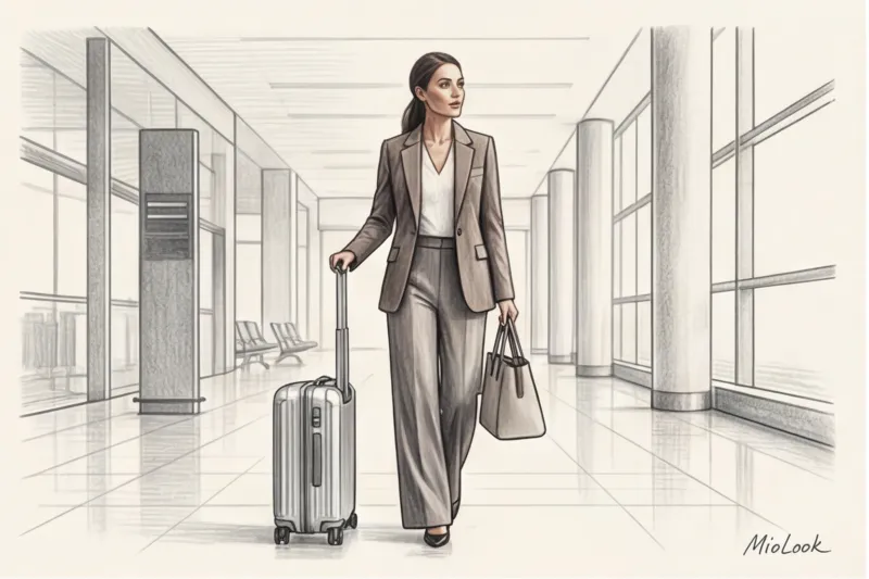 Stylish women's travel bag: a choice for business trips