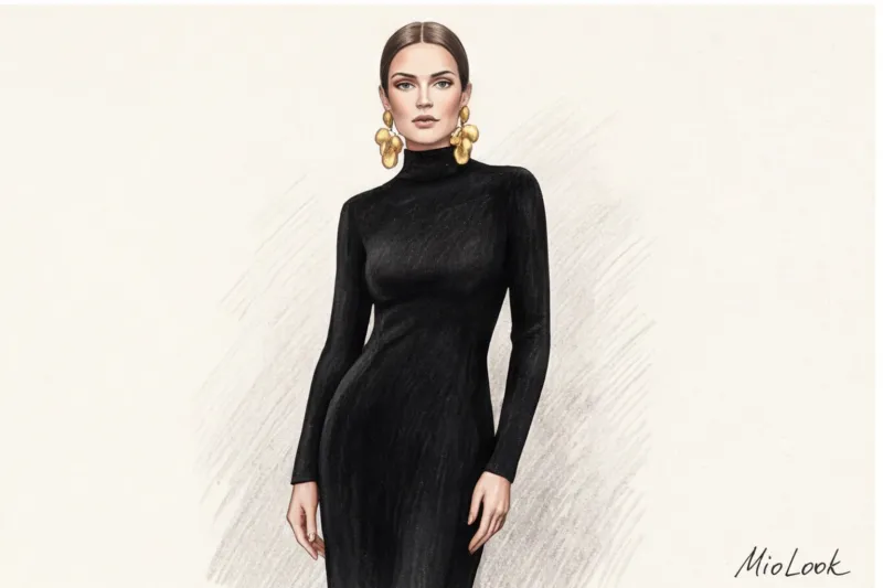 Аксессуары для закрытого платья: как расставить акценты в скромном образе - 7