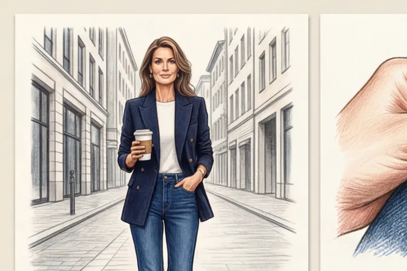 What jeans to wear at 40: styles and looks