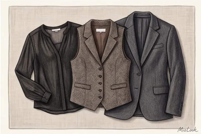 Зимний деловой гардероб: как выглядеть стильно и не мерзнуть в офисе - 9